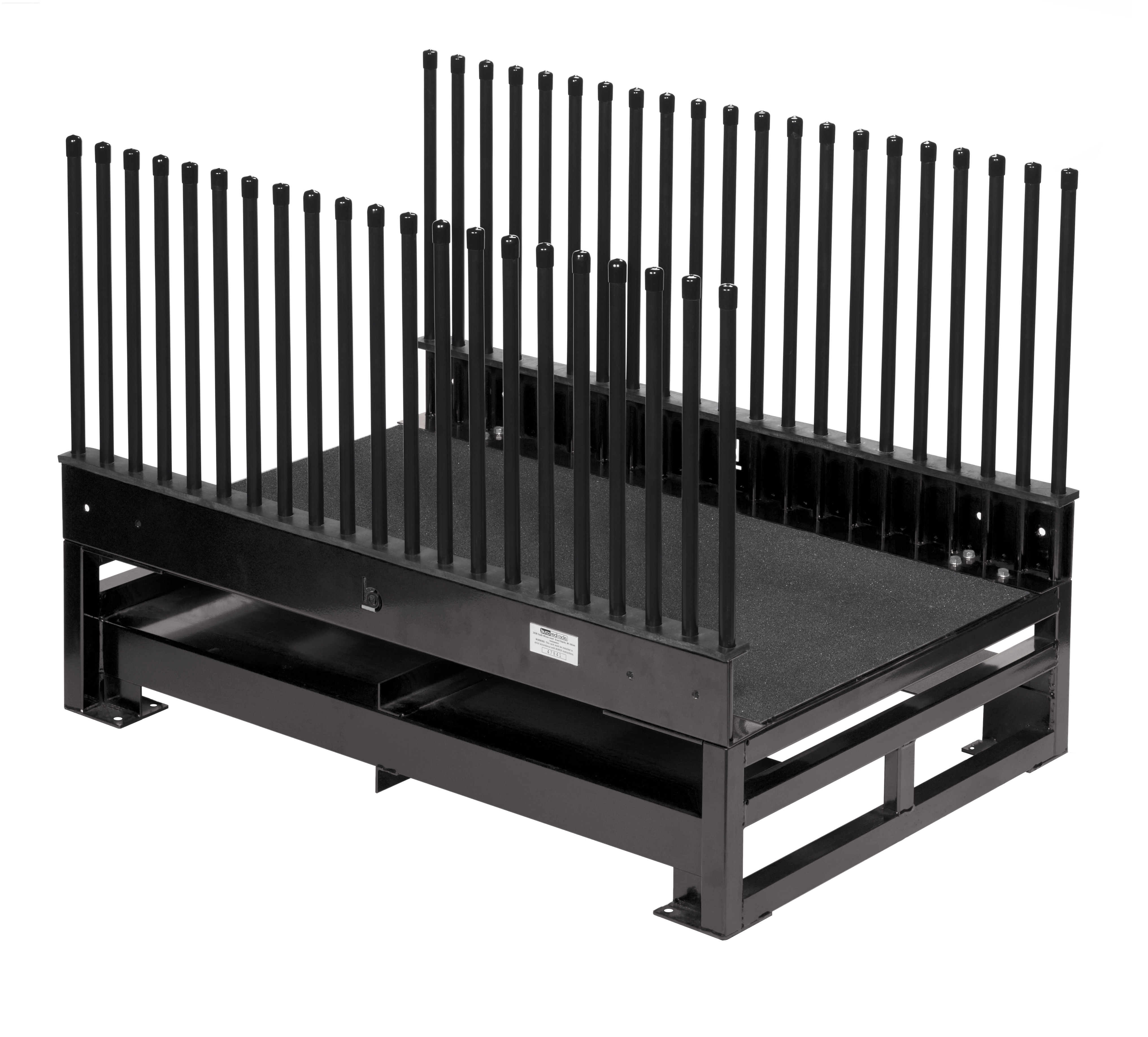 20-LITE PICKER RACK-18 -2.19CTR CASTERLESS  W FINGERLOCK